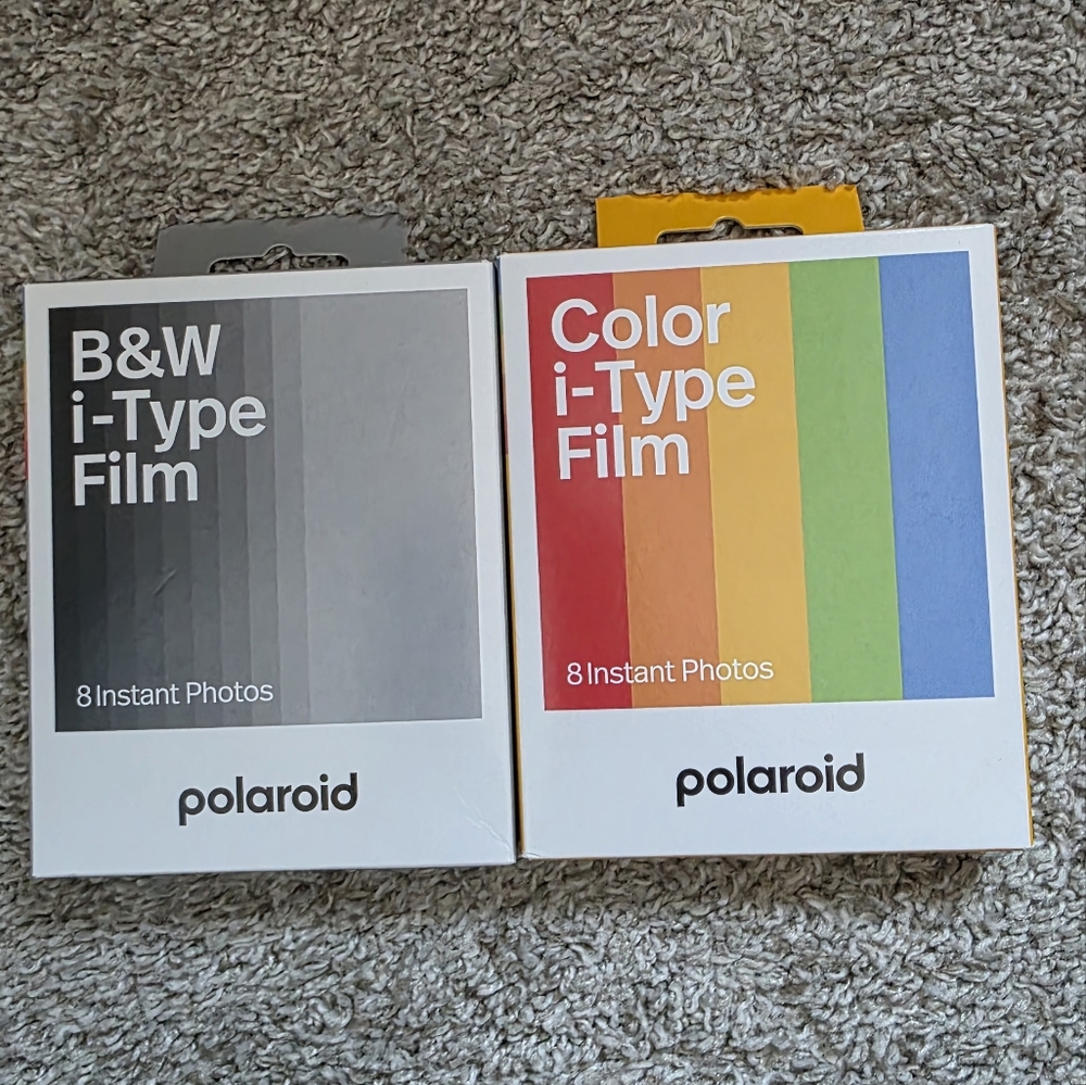 Polaroid COLOR and B&W film